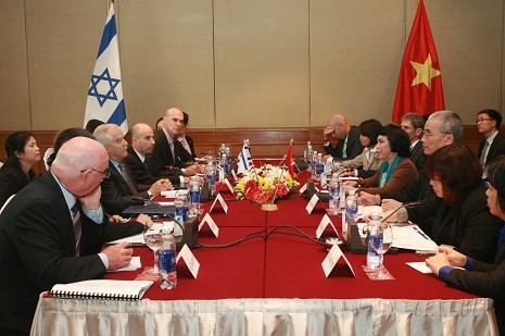 Bộ trưởng Israel đã có cuộc gặp gỡ làm việc với bà Thái Hương, Tổng Giám đốc Ngân hàng TMCP Bắc Á, Chủ tịch HĐQT Tập đoàn TH.